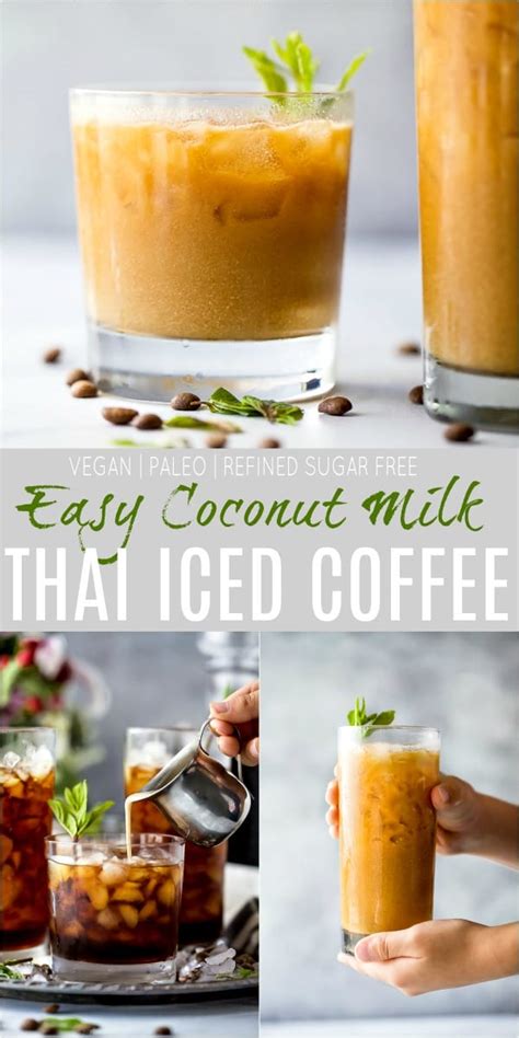 Divide the coffee into the glasses. Coconut Milk Iced Coffee Recipe | How to Make Iced Coffee