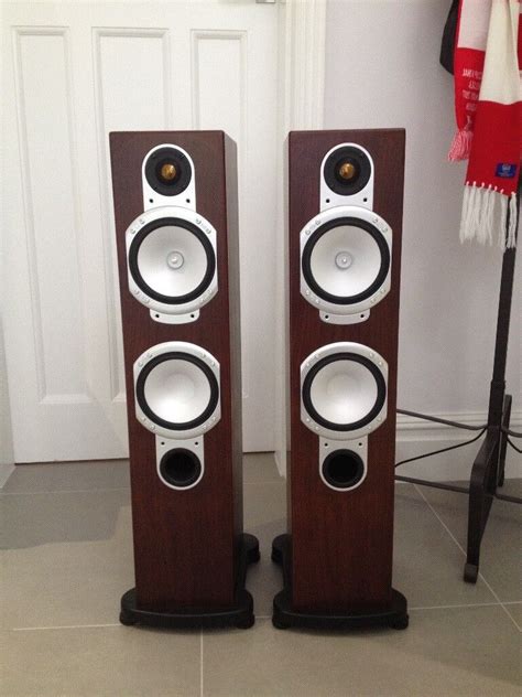 Monitor Audio Silver Rs6 Speakers Pair Used In Excellent Condition