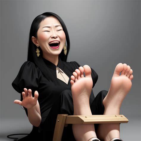 Hi Res Pic A Tickle Torture At A Woman S Feet