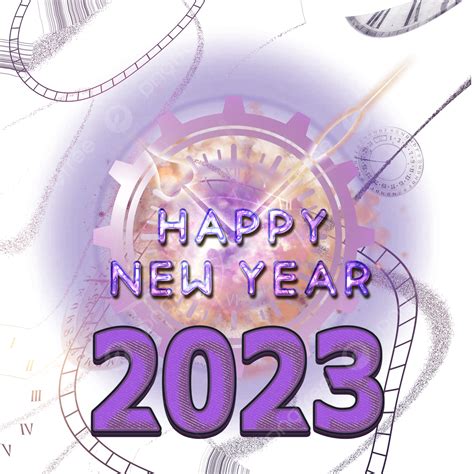 2023 Fantasía Púrpura Tiempo Abstracto Png 2023 Resumen Hora Png Y Psd Para Descargar Gratis