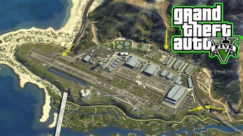 Gta 5 How To Get Into Fort Zancudo With No Stars And Get Into Flight