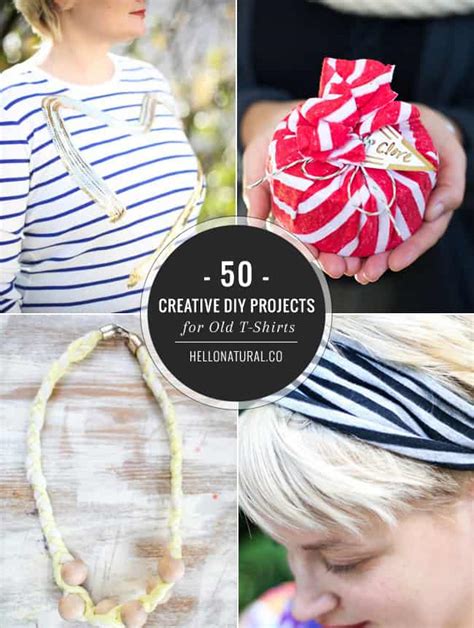 50 Creative Diy Projects For Old T Shirts Hello Glow