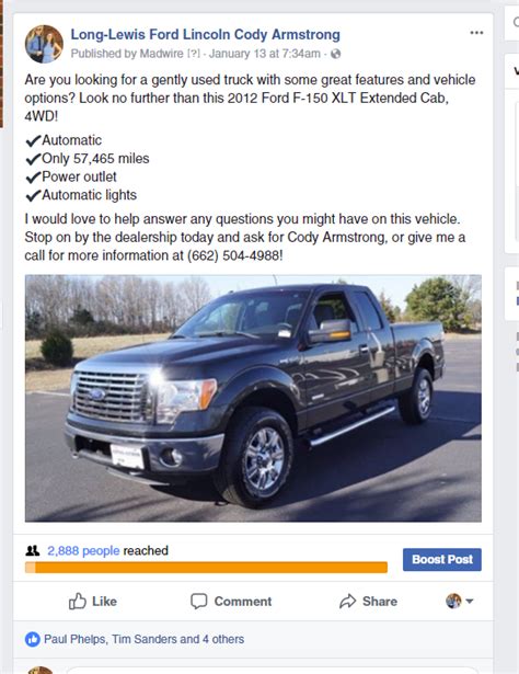 How To Sell Cars On Facebook A Marketing 360 Case Study Marketing