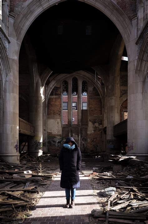 Abandoned Places Inside The Abandoned City Methodist Church Gary