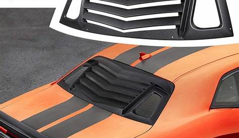 Rear and Side Window Louvers Sun Shade Cover for Dodge Challenger 2008-2020 | eBay