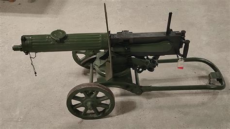 Pm M1910 The Pre Ww1 Era Machine Gun Being Used By Ukrainian Troops