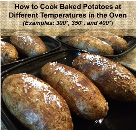 The Perfect Baked Potato Here Is How Long To Cook Baked Potatoes At