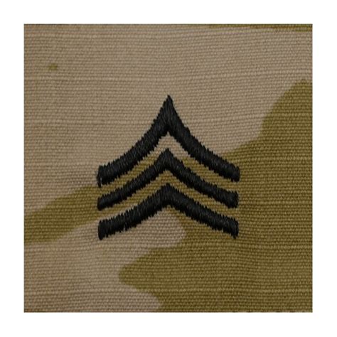 Army Sergeant Rank Patches And Pins For Ocp And Agsu Uniforms Bradley