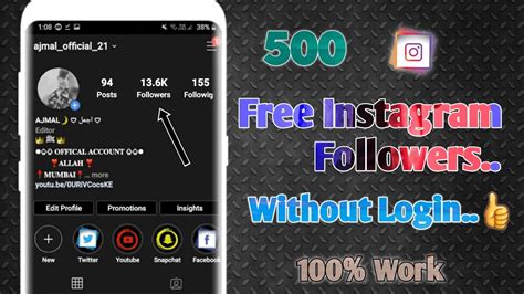 Grow your account quickly with social media marketing now. Get Freee 500 Instagram Followers | Technical Ajmal - YouTube