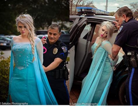 Elsa From Frozen Arrested By Hanahan Cops Charged With Berkeley