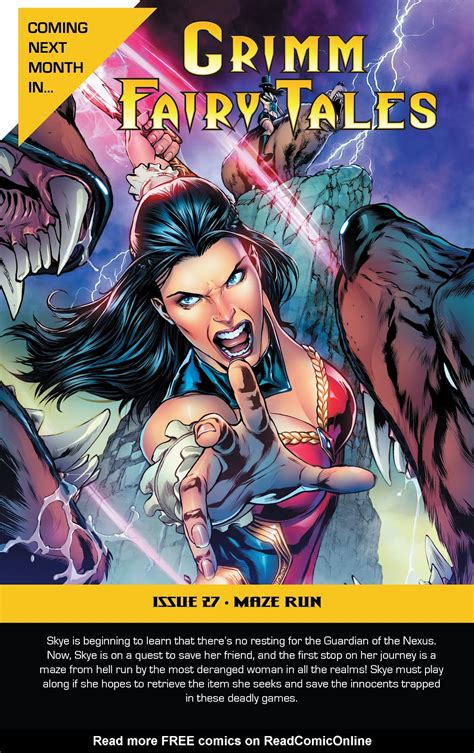 Read Online Grimm Fairy Tales 2016 Comic Issue 26