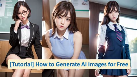 Tutorial 01 How To Generate Ai Images For Free Ai Girl Ai Art