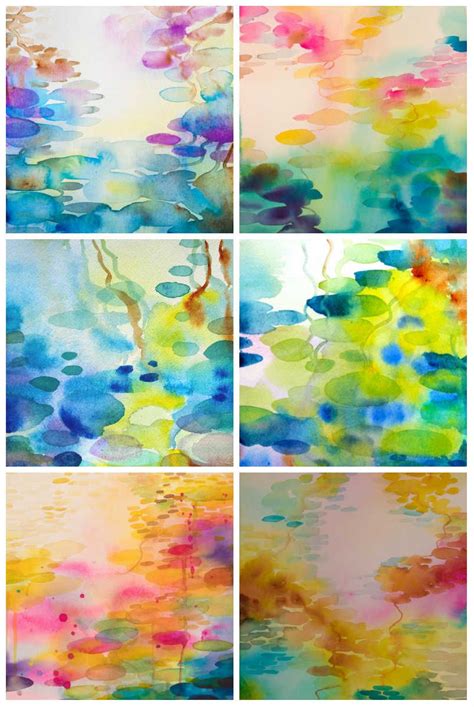 Watercolour Paintings By Artist Helen Wells Reflections On Water