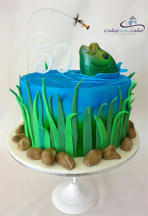 Fish Birthday Cake Cartoon Like Fish Birthday Cake