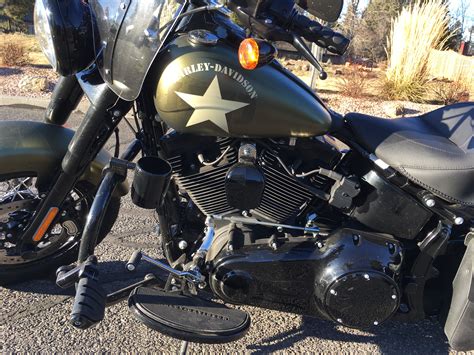 2016 Harley Davidson® Fls Softail® Slim® S Army Green Bend Oregon