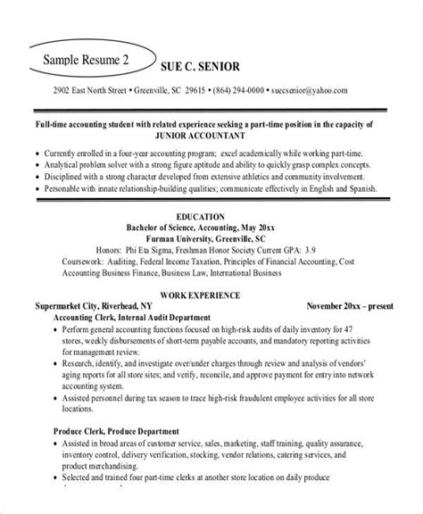 30 Accountant Resume Templates In Pdf Free And Premium Templates