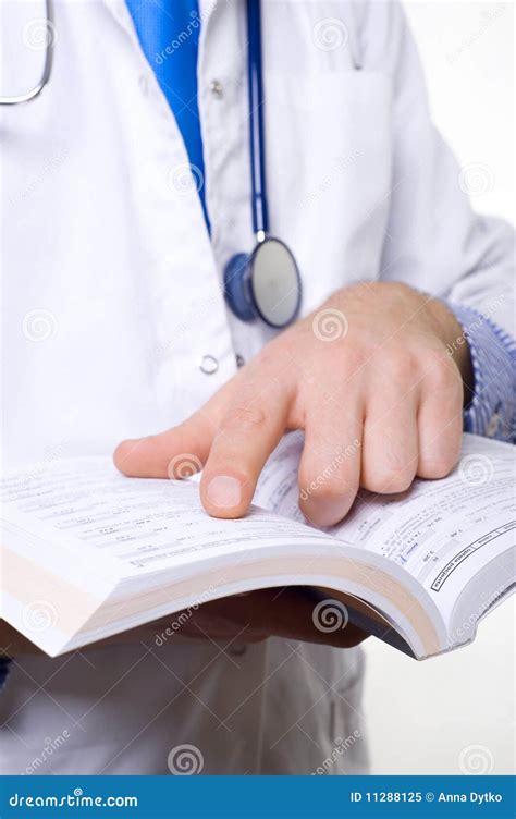 Reading Doctor Stock Image Image Of Advice Blue Help 11288125