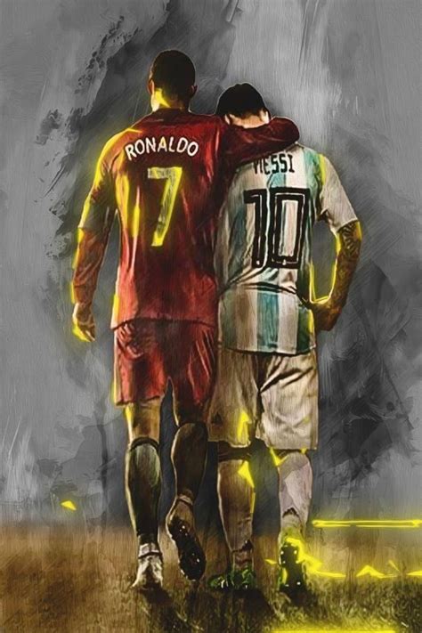 Messi Cristiano Ronaldo Wallpaper