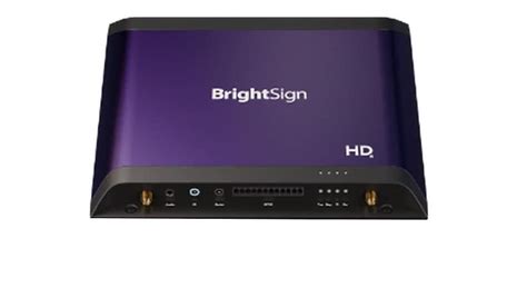 Brightsign Hd1025 Ultra Hd Expanded Inputoutput Player For Interactive