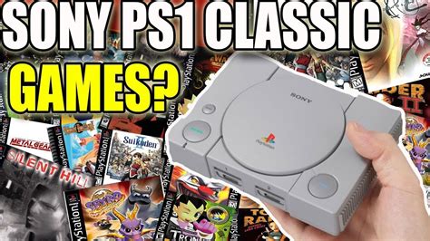 20 Games We Want To See On The Playstation Classic Ps1 Classic Game