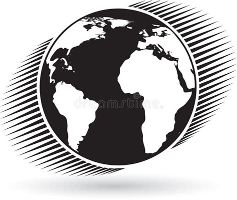 Unisphere Editorial Photo Illustration Of White Globe 15626336