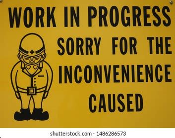 Sorry For Inconvenience Signage Images Stock Photos Vectors Shutterstock