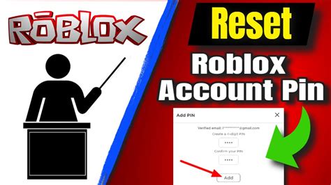 How To Reset Your Roblox Pin 2021 Youtube