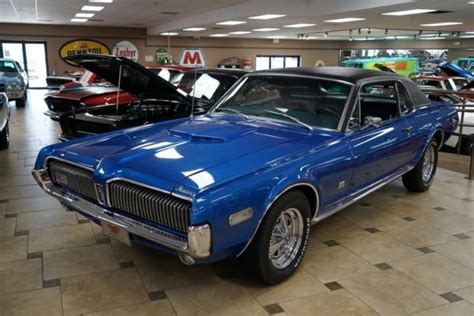 1968 Mercury Cougar Xr7 0 Nordic Blue Classic Mercury Cougar 1968 For