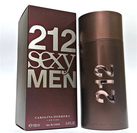 perfume 212 sexy men carolina herrera edt 100ml original r 259 00 em mercado livre