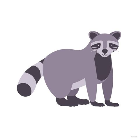 Racoon Clipart Template In Psd Illustrator Eps Svg  Png