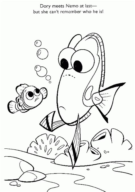 Finding Nemo Colouring Pages (page 2) - Coloring Home