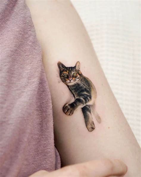 Share 80 Realistic Cat Tattoos Incdgdbentre