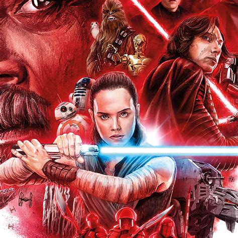 Star Wars The Last Jedi Poster On Behance