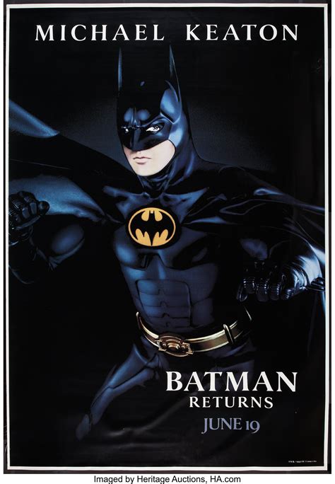Batman Returns Warner Brothers 1992 Bus Shelter Posters 3 Lot
