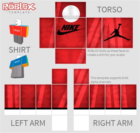 Roblox Nike Tech Template