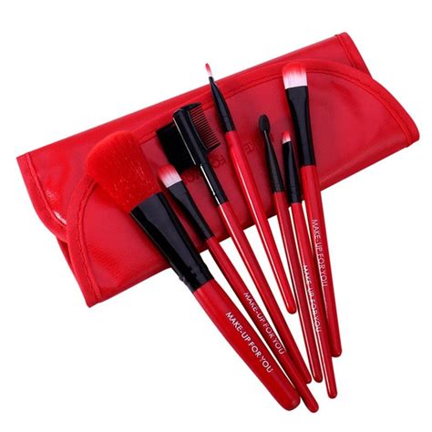 Soft Synthetic Hair Brushes 7 Pcsset In 2020 Cosmetic Brush Set It