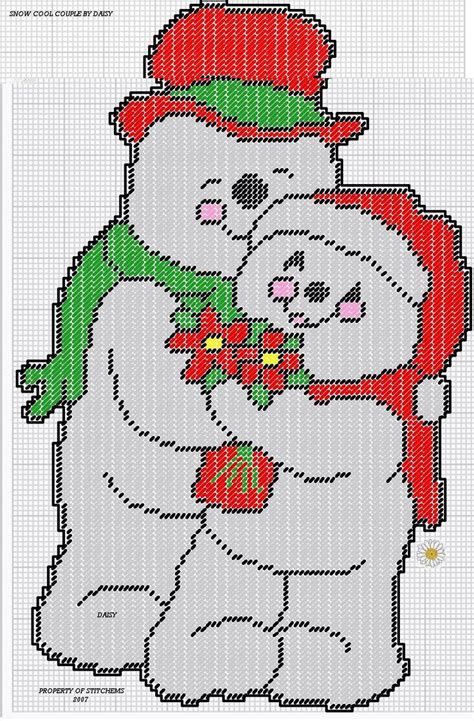 Snowman Basket Christmas Plastic Canvas Pattern Plastic Canvas