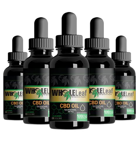 Wholeleaf Cbd Oil 500mg Reviews Does Thc Free Hemp Oil Combats Pain