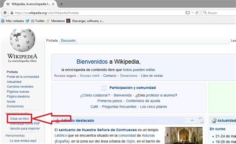 Como Crear Un Libro Con Wikipedia