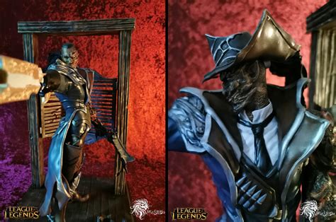 Craft High Noon Lucian League Of Legends Resin Statue By Art Of Chiara Ourartcorner