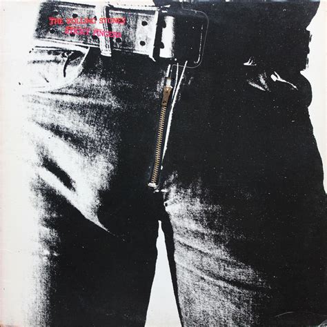 The Rolling Stones Sticky Fingers Original Zipper Issue