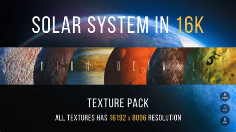 Artstation Solar System In 16k Texture Pack Artworks