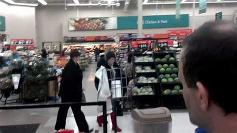 Walmart Undercover Security And Christmas Shoplifter After Wrestling On
