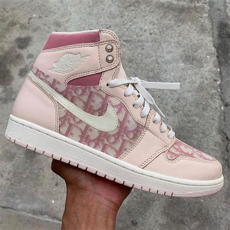 Jordans Air Force 1 Brand New Pink Dior Depop Nike Fashion Shoes
