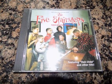 Cd The Five Stairsteps Their Greatest Hits 755174469220 Ebay