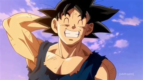 Goku Smiles Perfect Body With A Perfect Smile Youre Perfect 「 Amv