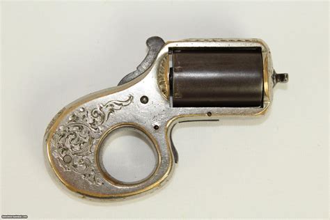 Antique James Reid My Friend Knuckle Duster Revolver