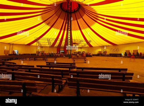 Inside Circus Tents