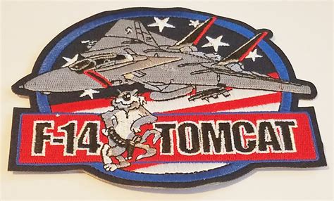 F 14 Fighter Jet Navy Tomcat Military Patch Usmilitarypatchcom