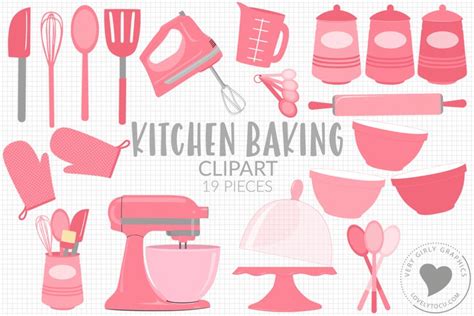 Baking Tools Clipart Set 558312